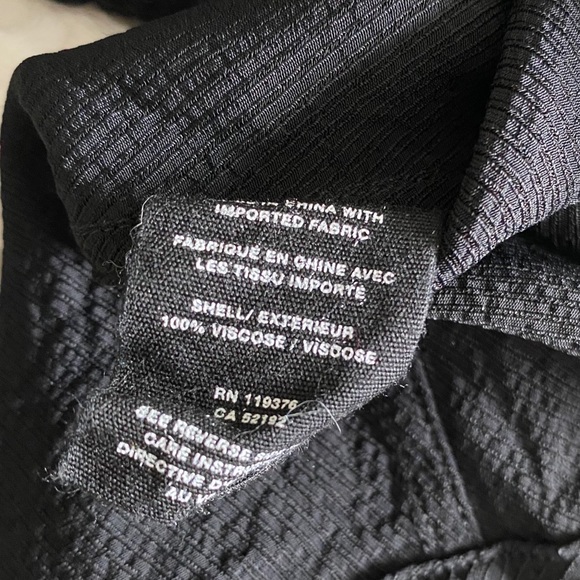 HELMUT LANG Black Button Down Open Back Blouse XS - Picture 6 of 9